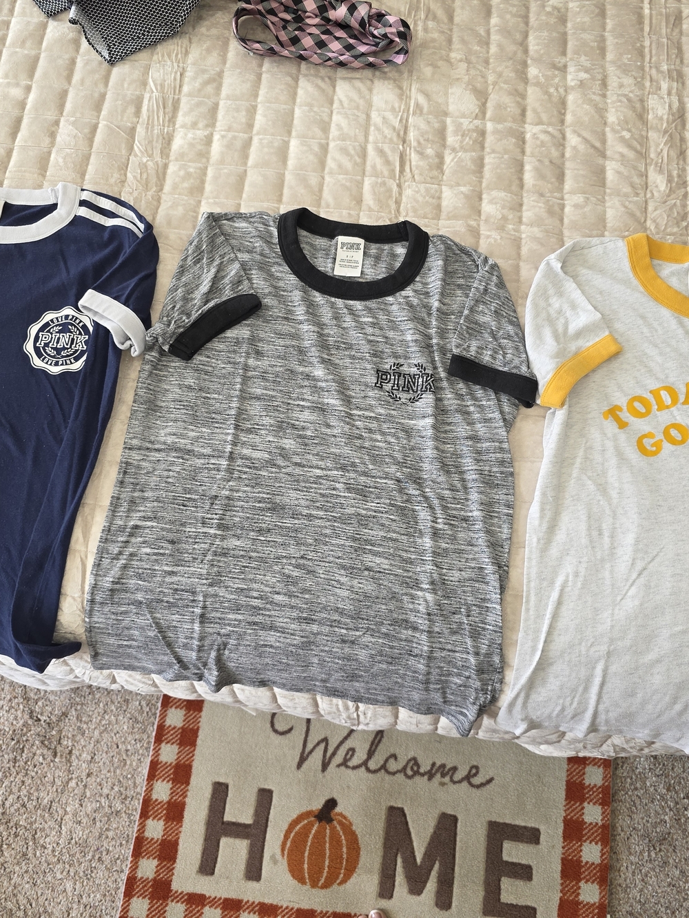 PINK Victoria's Secret Girls' Ringer Tee Lot